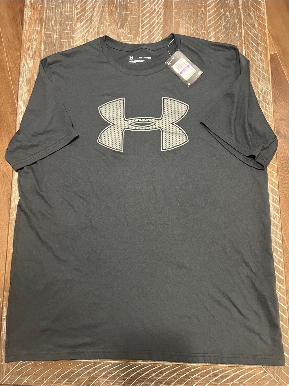 Men’s Under Armour Black Short Sleeve Logo Performance Tee